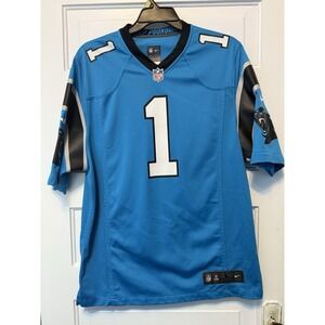 Nike Carolina Panthers #1 Jersey – Classic NFL Throwback – Mens Large